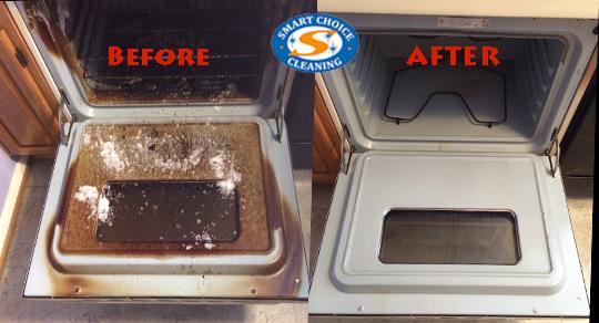 Stove Cleaning Before & After