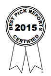Best Pick Reports 2015 Award for Smart Choice Cleaning